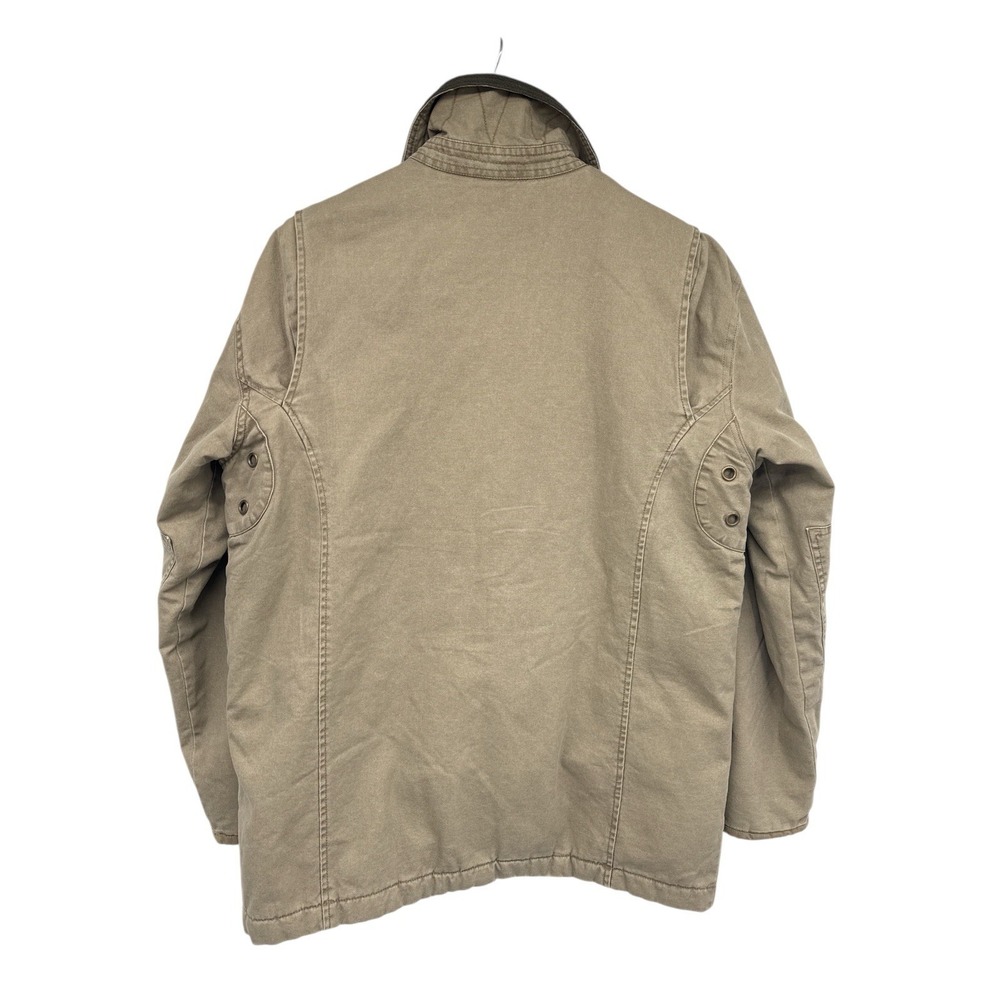 Hunt Bum Men's LT Tall Field Jacket Canvas Quilted Hunting Coat Removable Collar - Picture 2 of 15